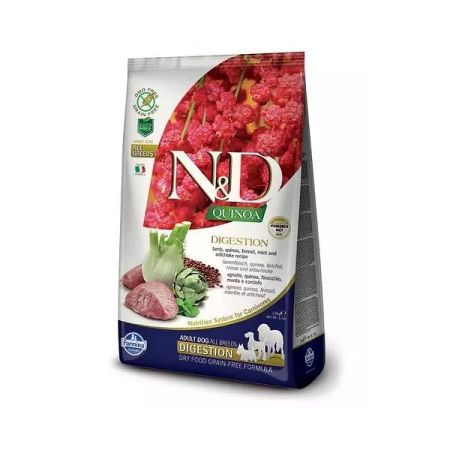 ND Dog GF Quinoa Adult Mini Digest jahňa 2,5 kg