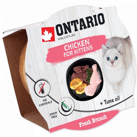 Ontario Fresh Brunch Kitten Chicken 80 g