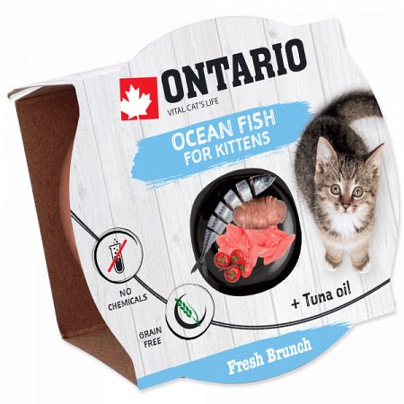 Ontario Fresh Brunch Kitten Ocean Fish 80 g