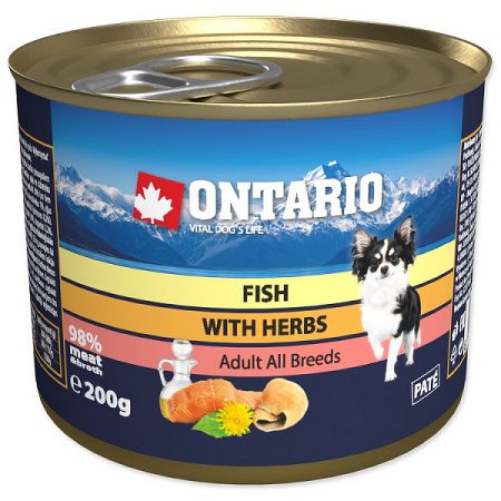 ONTARIO konz.Mini MULTI FISH and Salmon Oil 200g