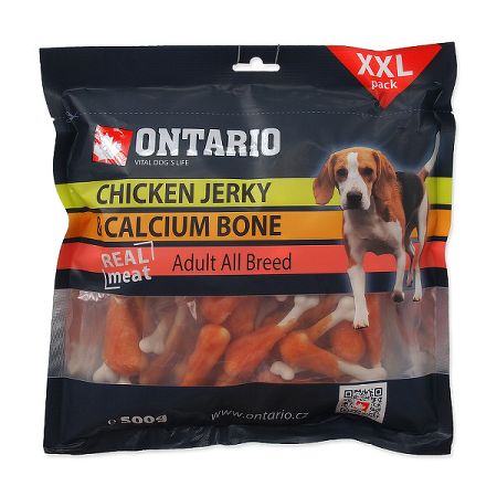 ONTARIO Snack Chicken Jerky Calcium Bone 500 g