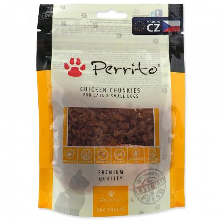 Pochúťka Perrito Chicken Chunkies 100g