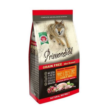 Primordial Dog Adult Mini prepelica, kačka 6 kg