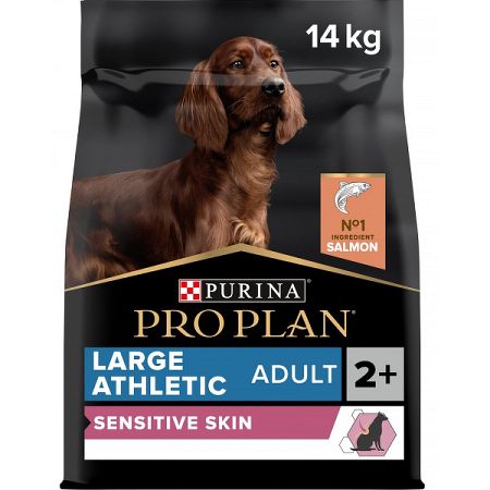 Pro Plan granuly Large Adult Athletic Sensitive Skin losos 14kg