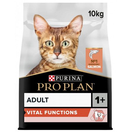 Pro Plan granuly pre mačky Adult losos 10kg