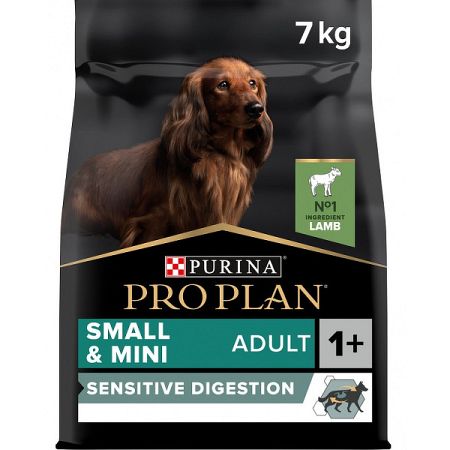 Pro Plan granuly Small & Mini Adult Sensitive Digestion jahňacie 7kg