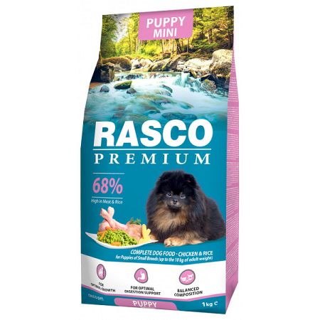 Rasco Premium dog granuly Puppy Junior Small 1 kg