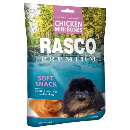 Rasco Premium pochúťka mini kosti z kuracieho mäsa 230 g