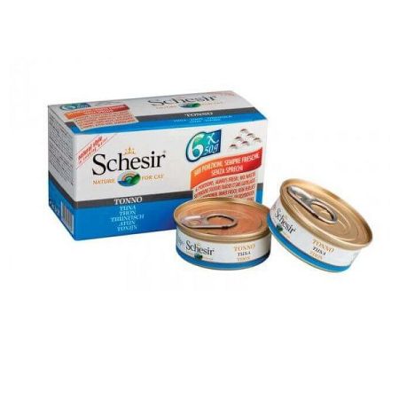 Schesir cat konz. multipack tuniak natural 6x50 g