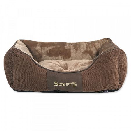 Scruffs Chester Box Bed S 50x40cm cokoladovy