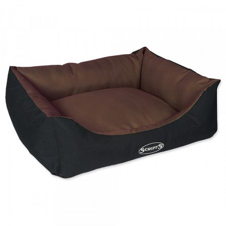 Scruffs Expedition Box Bed M 60x50cm cokoladovy