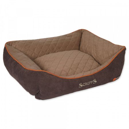 Scruffs Thermal Box Bed M 60x50cm hnedy