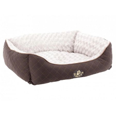 Scruffs Wilton Box Bed M 60x50cm hnedy