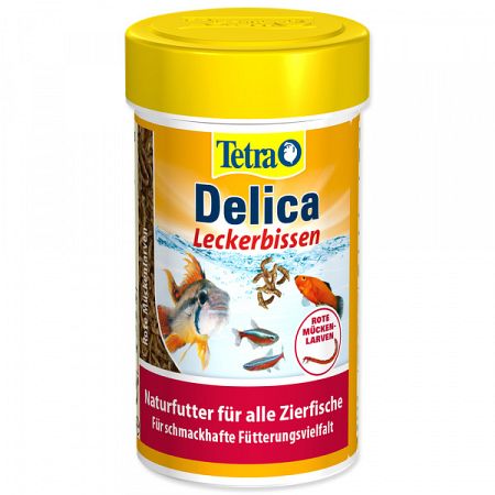 Tetra Komarie larvy 100ml Rote muckenlar