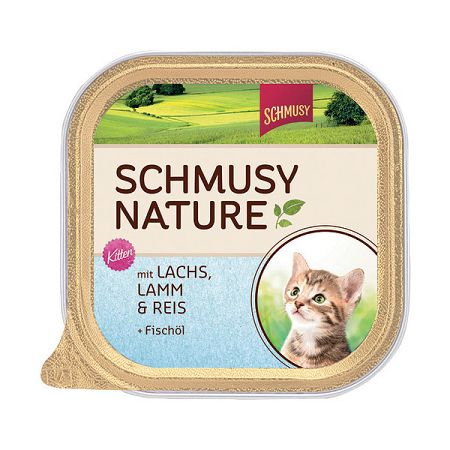 Vanicka Schmusy Nature´s Menu Junior losos jahna 100g