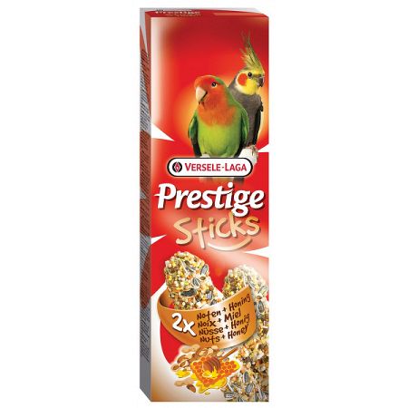 VERSELE-LAGA Prestige tyčinky orechy a med pre stredné papagáje 140 g