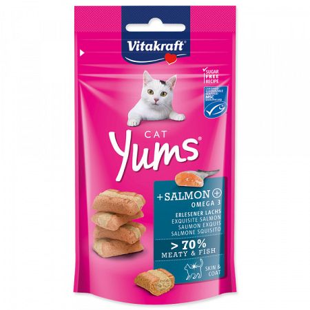 Vitakraft Cat Yums pochúťka s lososom 40 g