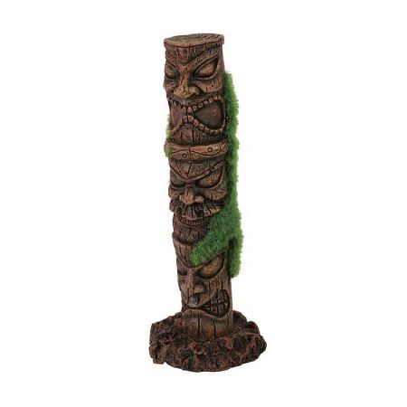 ZL Dekorácia do akvária Totem so živými semienkami machu